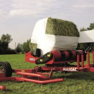 foto DEMO bale wrapper 1.2–1.6m max1t tractor trailer agro