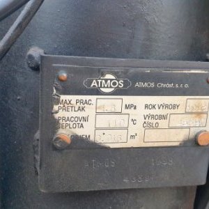 foto 7bar / 3m3 compresor Atmos PD25