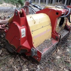 foto 2.5m mulcher forestry tractor wood Seppi Multiforst 250