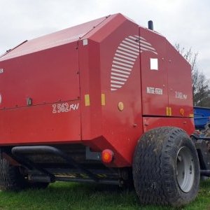 foto baler wrapper 120x120cm hay packet bulk agro trailer tractor Metal-Fach Z562