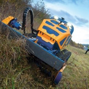 foto 1.5m/1.3t mower tracked radio-remote slope diesel