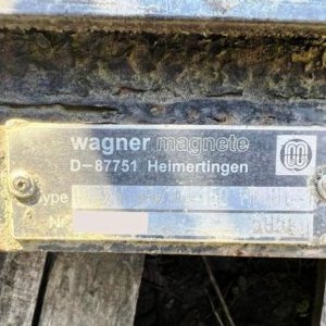 foto 600 kg permanent magnet Wagner