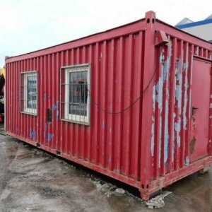 foto 6.3m container office Abroll