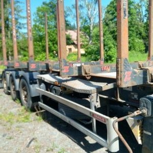 foto 35t forestry 12.4m semitrailer Trailis timber wood