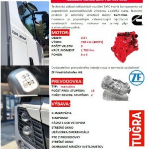 foto WARRANTY! 6x4 tipper 34.8t municipal BMC Tugra +possible winter spreader & blade