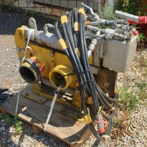 foto 125mm concrete hydr.gate valve (to pump