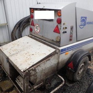 foto 5.2m3/min concrete pump anhydrit trailer BMS Worker No1