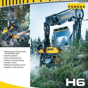 foto Ponsse H6 harvester head (2023 renovation)