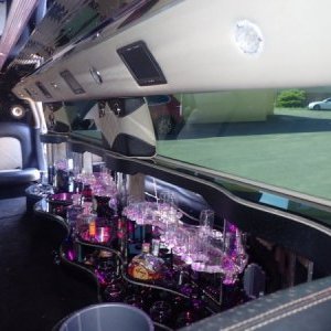 foto 8.7m party limo 9person LPG Hummer limouzine
