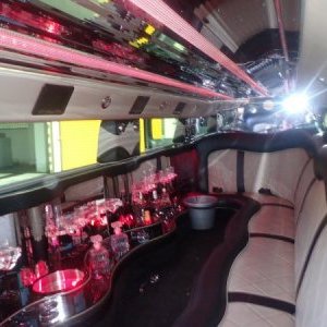 foto 8.7m party limo 9person LPG Hummer limouzine
