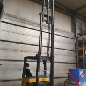 foto LIITLE USED retrak ele.forklift load 1.4t/5.4m with charger