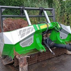 foto 2.3m/8cm max forestry cutter 2.4t tractor FaoFar FF 2.352DT milling